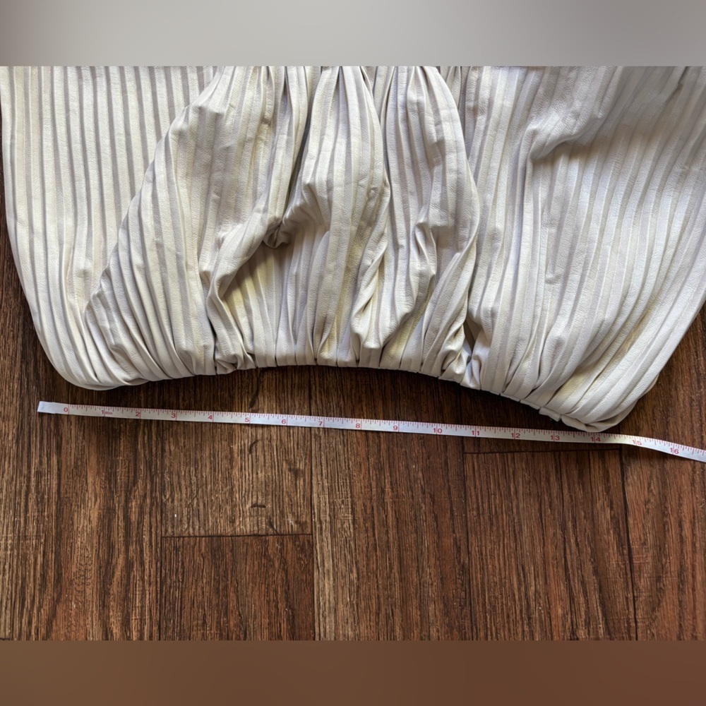 Nanushka JEN Pleated Alt-Leather Bag - Vegan Leather Bag - Picture 12 of 16